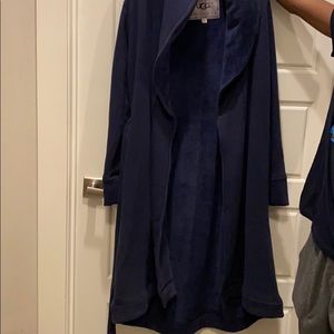 UGG navy blue robe